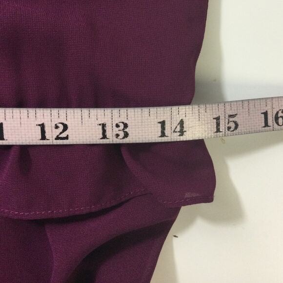 LULU'S L Sincerely Poised Plum Purple Backless Bustier Tiered Maxi Dress NEW B93 - Picture 8 of 10